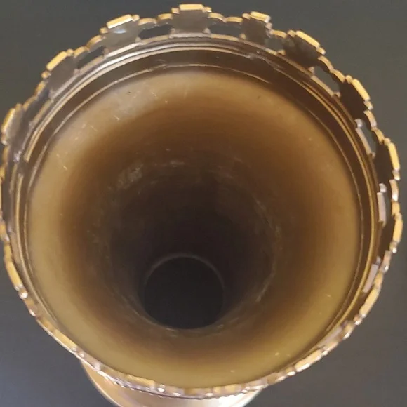 Brass Vase Vintage - Picture 5 of 6